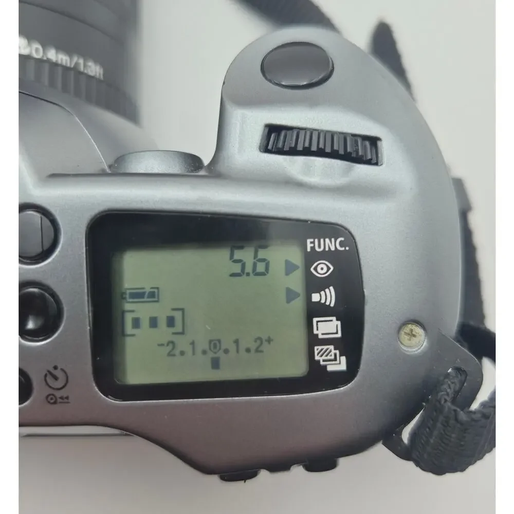 Canon EOS Rebel G II 35mm Film Camera EF 35-80mm Lens Bag Filters Tested